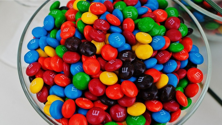 Large Bowl of M&M's