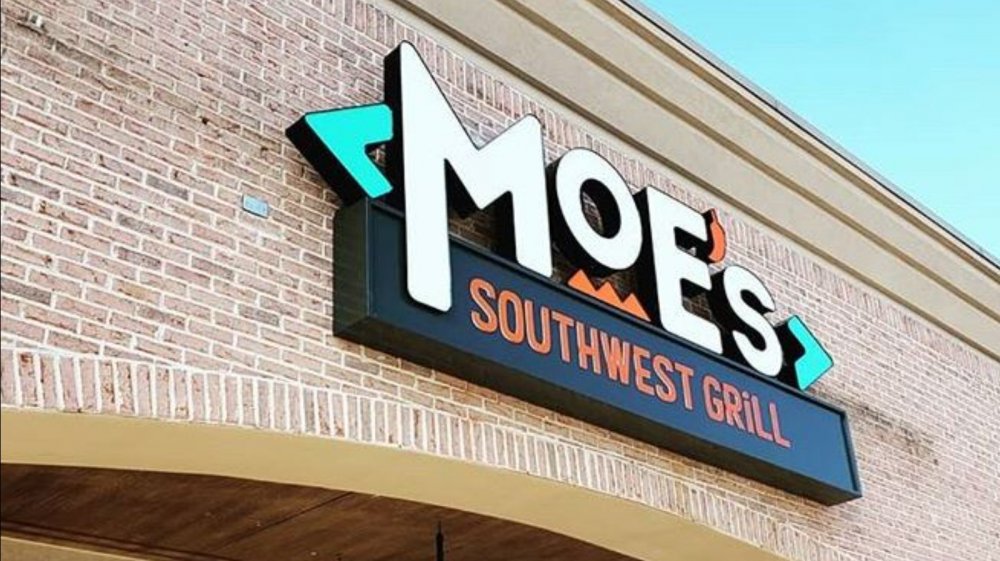 Moe's Southwest Grill sign