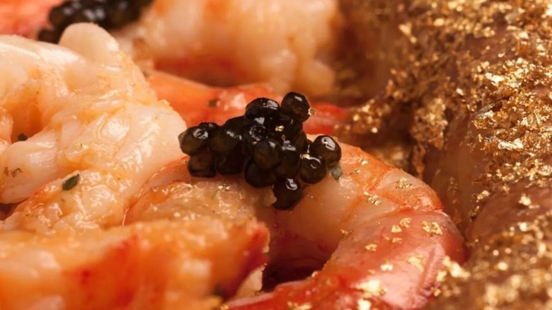 Closeup of Pizza GoGo's Gold Pizza