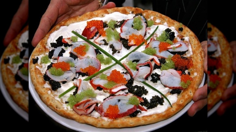 The Louis XVIII pizza.