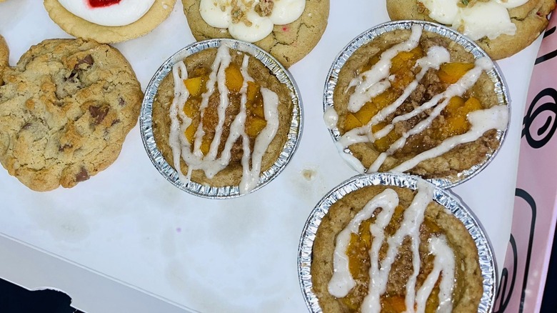 Peach Cobbler cookie