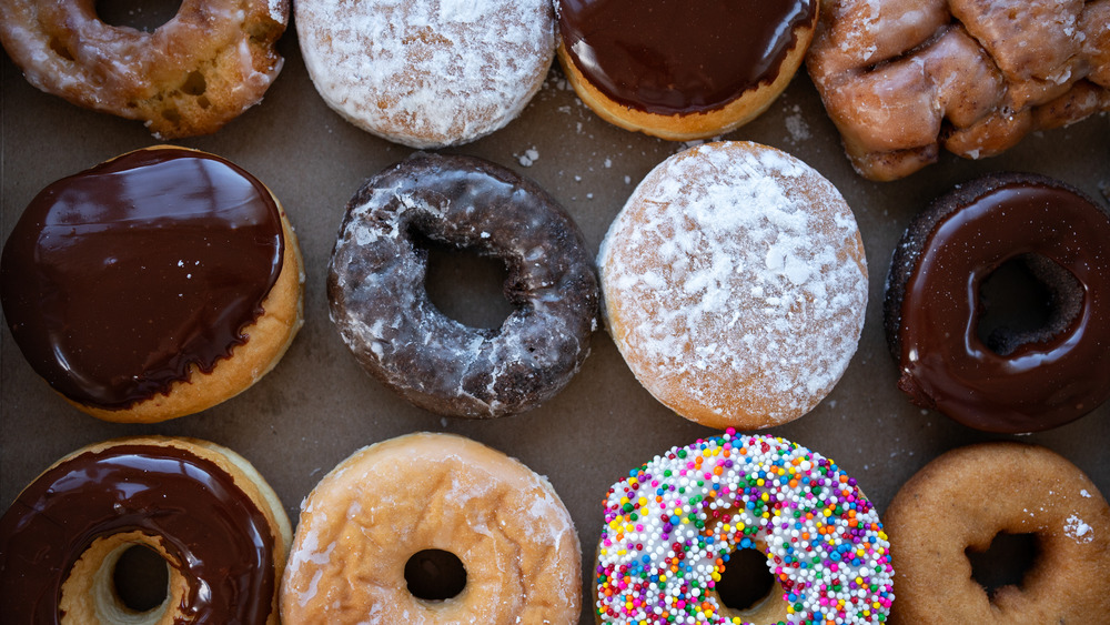 Assortment of donuts