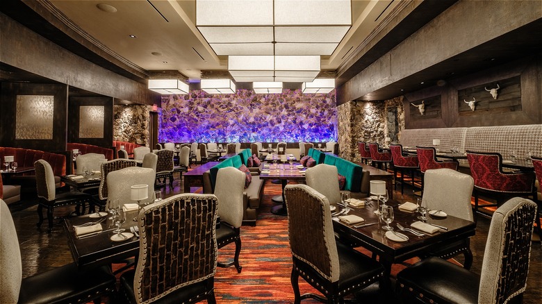 Main dining room at Twin Creeks Steakhouse