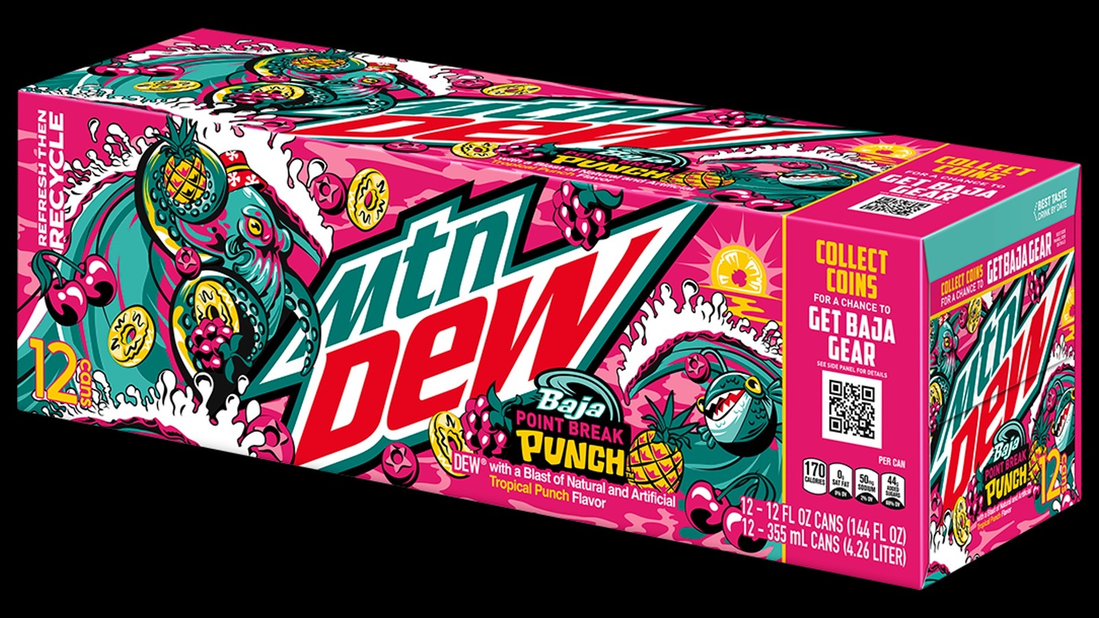 Mountain Dew Is Continuing Its 20th Bajaversary With 2 Brand New Flavors