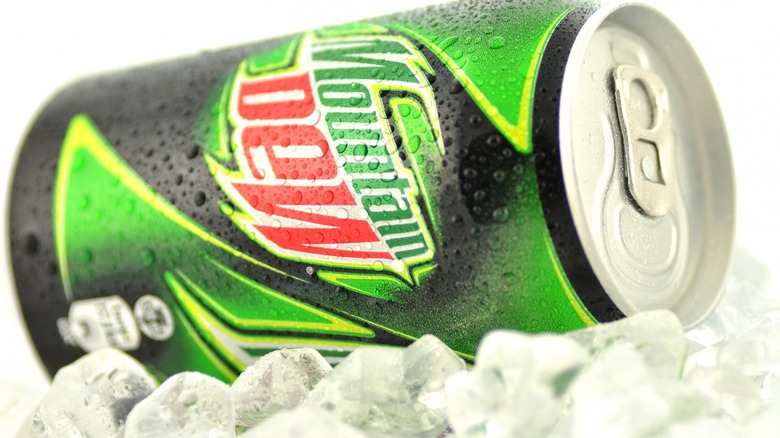 Can of Mountain Dew