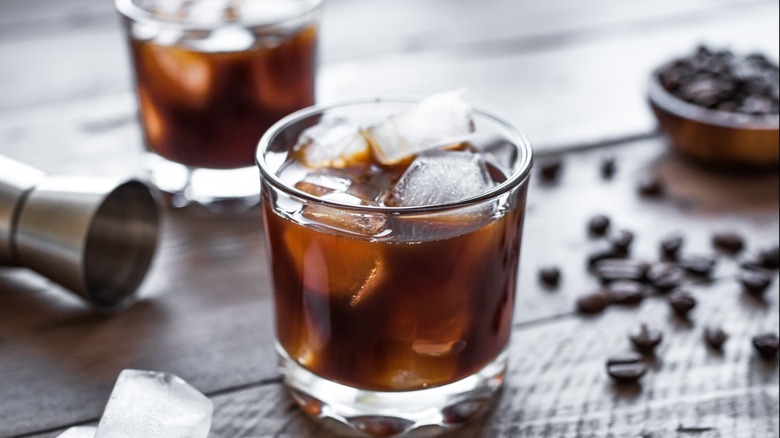 iced coffee cocktail