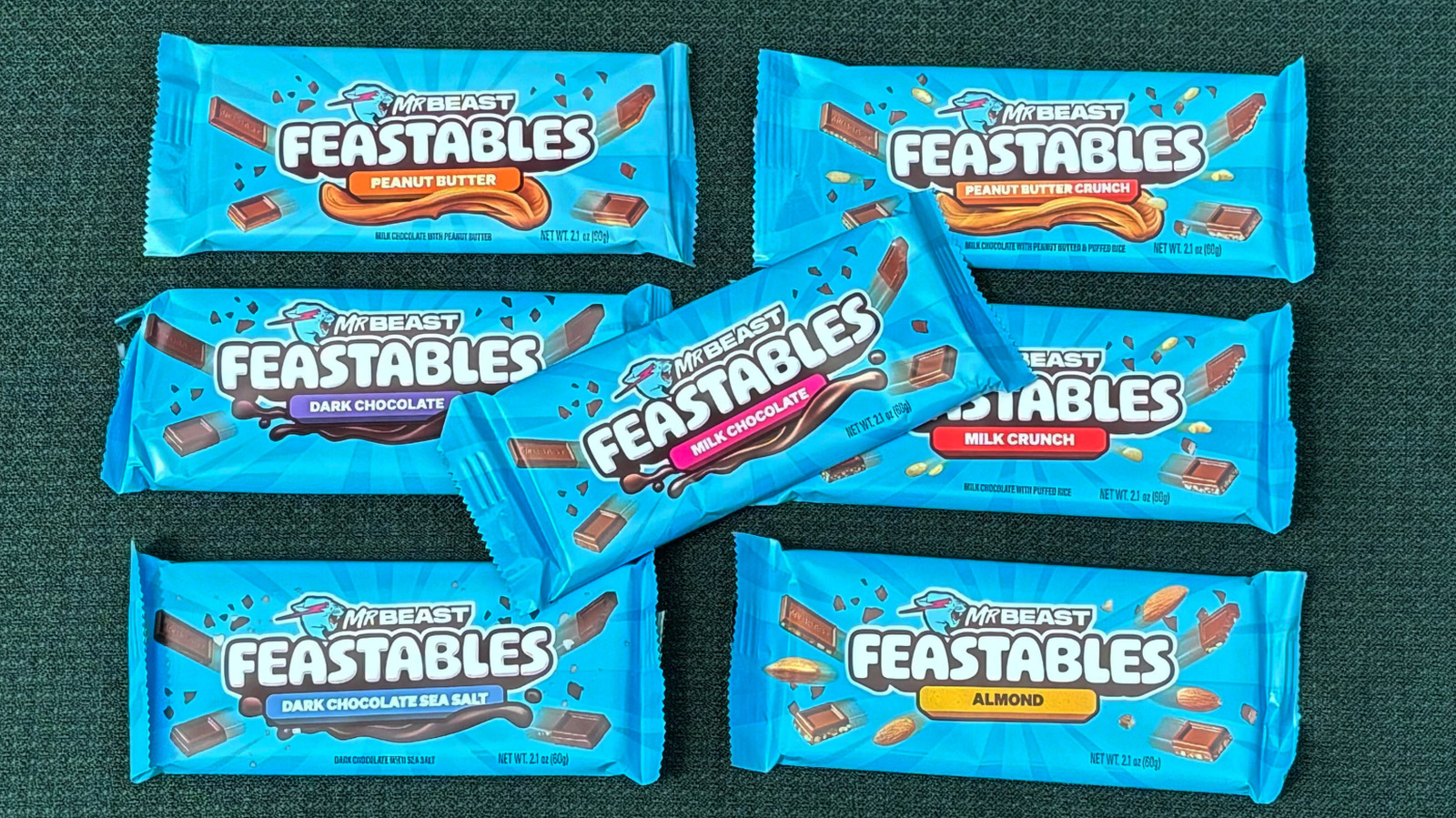 MrBeast's Feastables Chocolate Bars Ranked From Worst To Best
