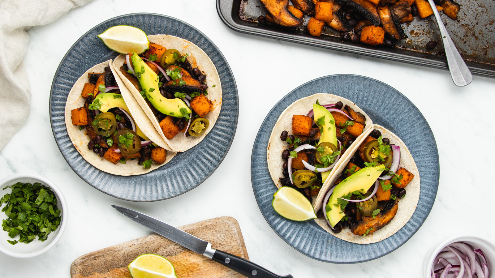 Mushroom And Butternut Squash Tacos Recipe
