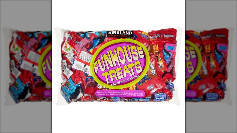 Bag of assorted candies