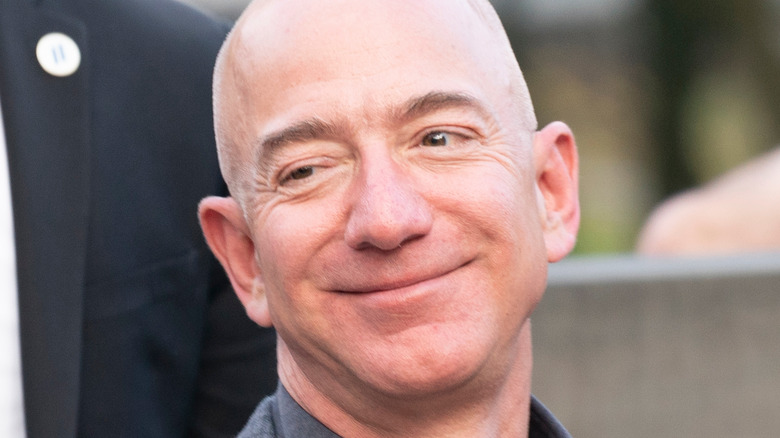 Jeff Bezos smiling 