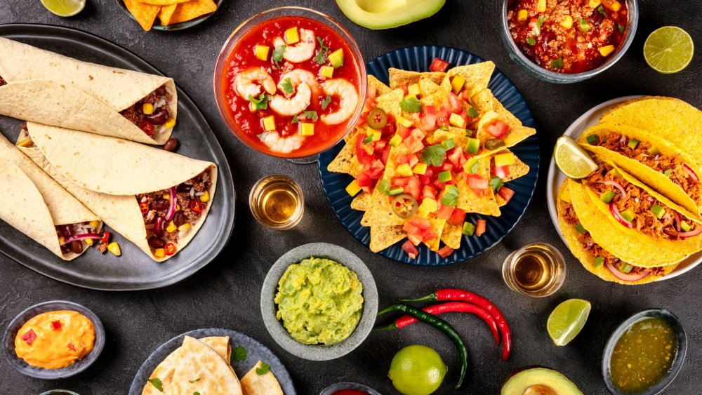 A snapshot of Mexican dishes