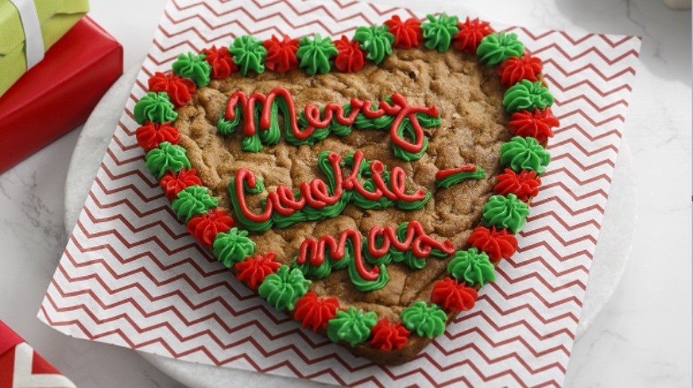 Mrs. Fields Holiday Gram Cookie Cake