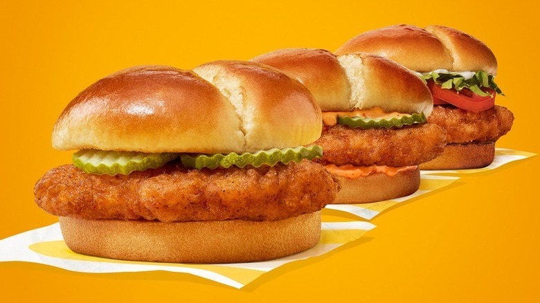 McDonald's fried chicken sandwich