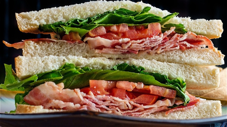 close up sandwich