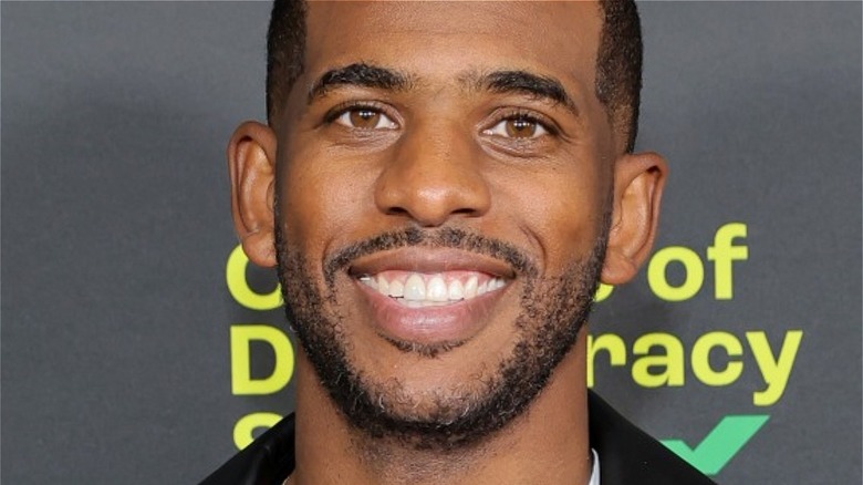 Chris Paul smiling