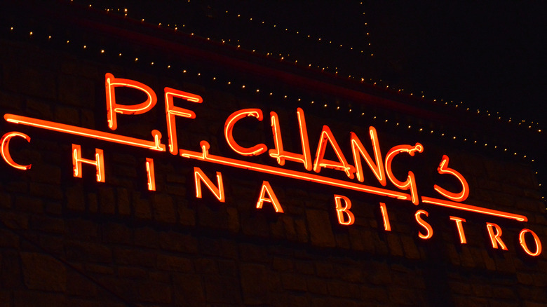 P.F. Chang's sign 