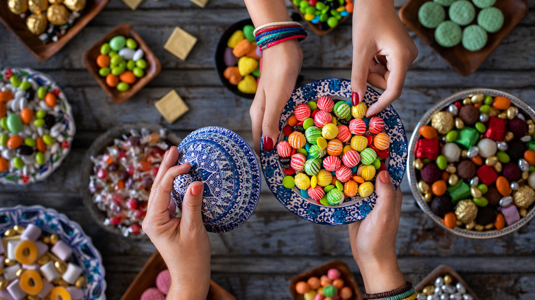 colorful candies