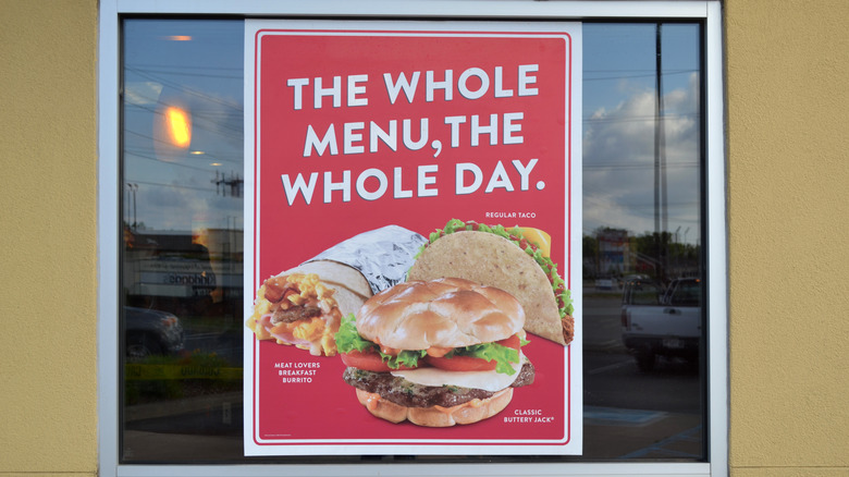 Jack in the Box food ad