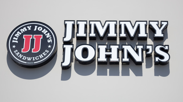 Jimmy John's storefront sign