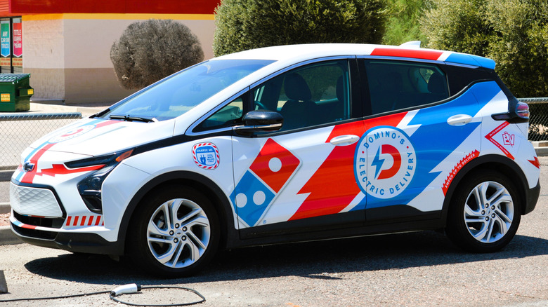 Domino's-branded Chevy Bolt