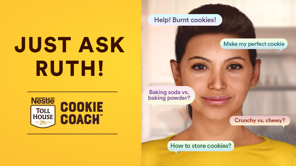 Nestle Toll House AI digiital cookie expert Ruth