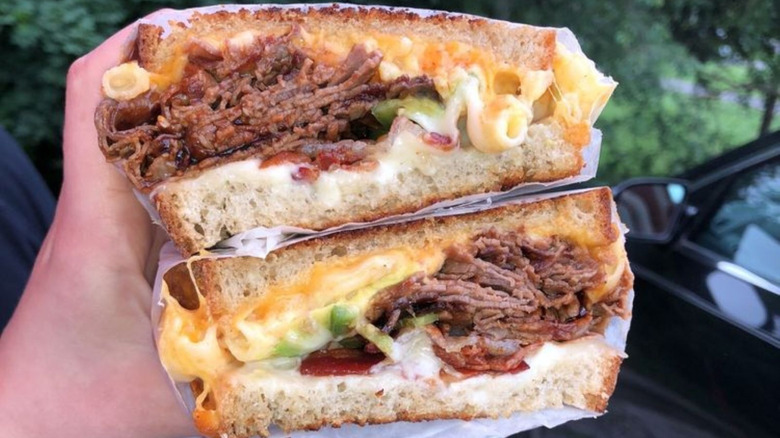 Big Tex grilled cheese at American Melts