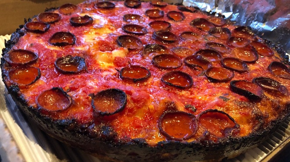 Breezy Town pepperoni pizza