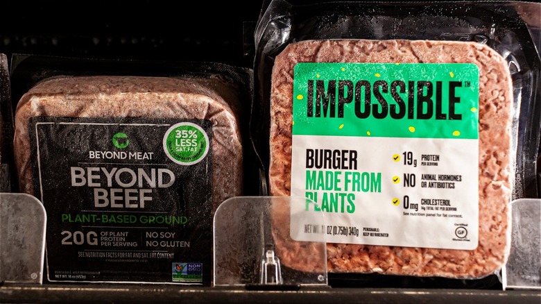 Beyond Beef and impossible Burger