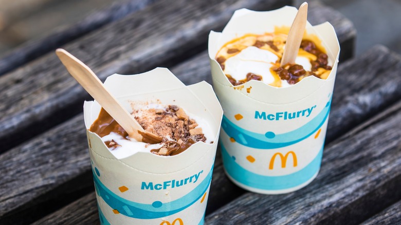 Two McDonald's McFlurries