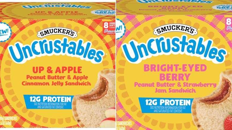 New Smuckers flavors boxes