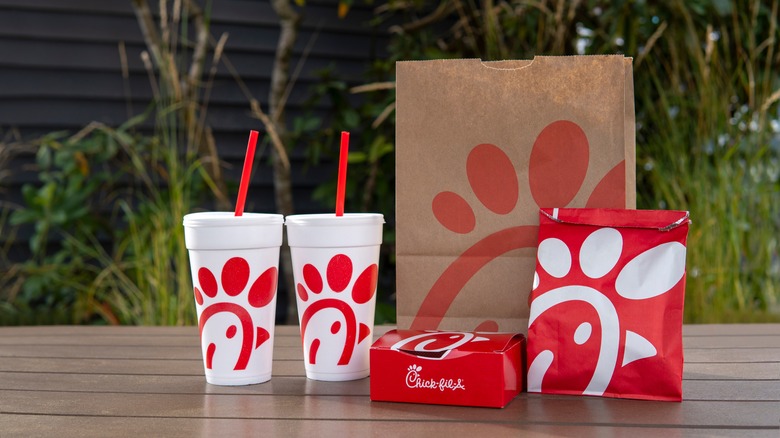 Chick-fil-A food and drinks