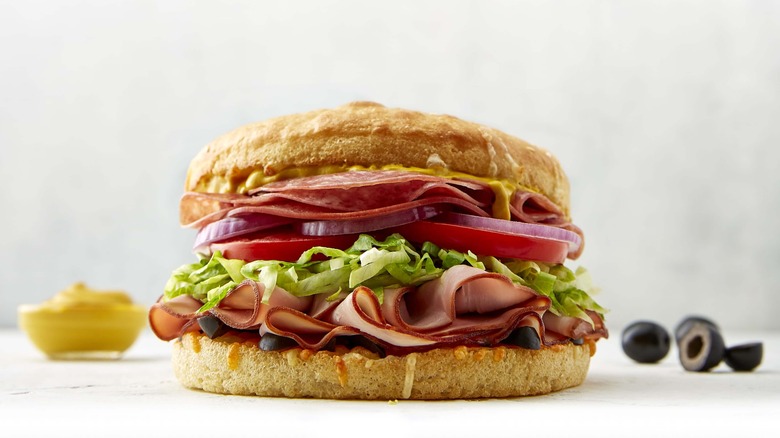 Schlotzsky's original sandwich