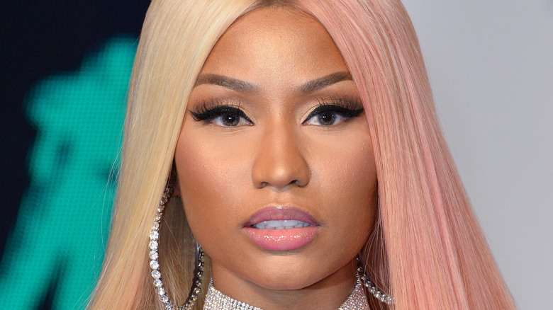 Close up of Nicki Minaj