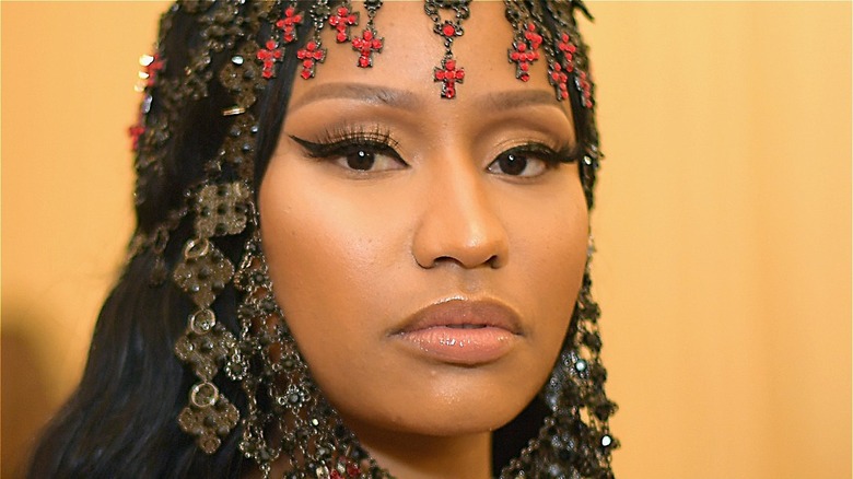 Nicki Minaj close up