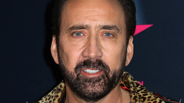 Nicholas Cage on red carpet