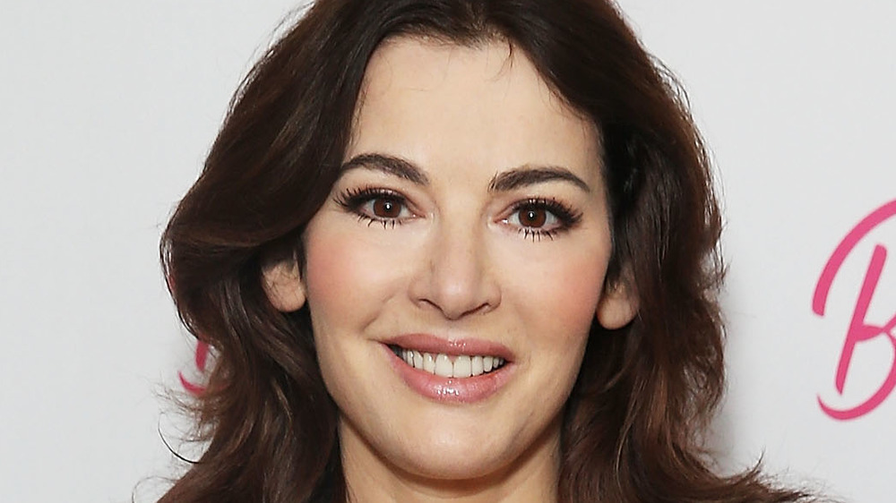 Nigella Lawson smiling