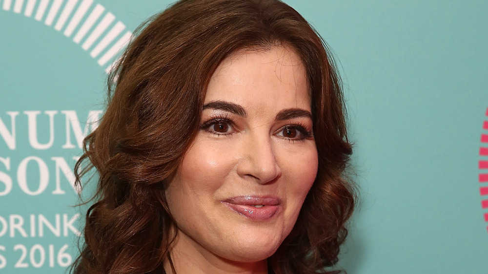 Nigella Lawson smiling