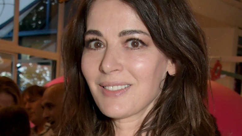 Nigella Lawson smiling