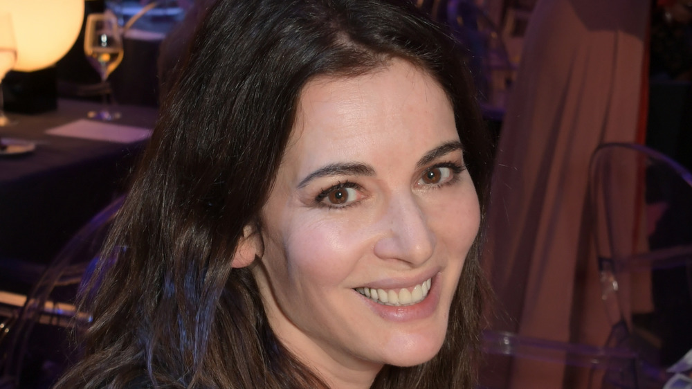 Nigella Lawson smiling