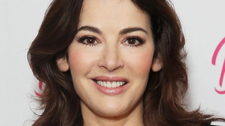 Nigella Lawson smiling