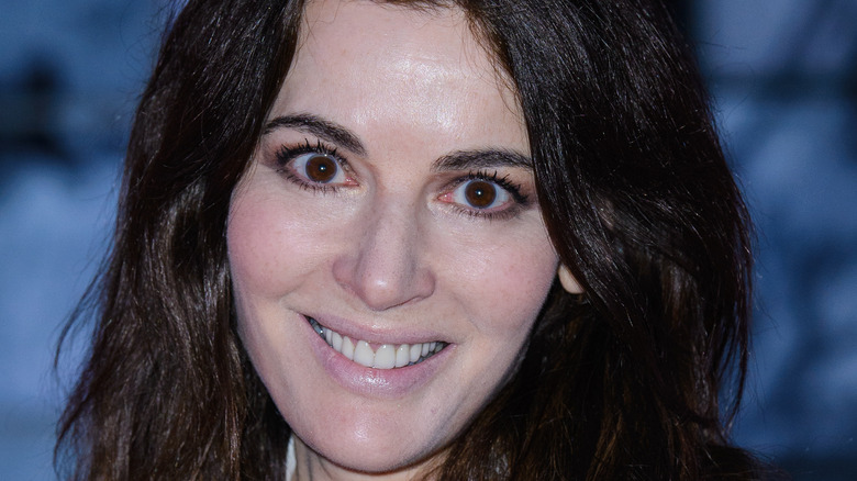 Close up Nigella Lawson