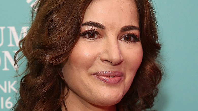 Nigella Lawson smiling