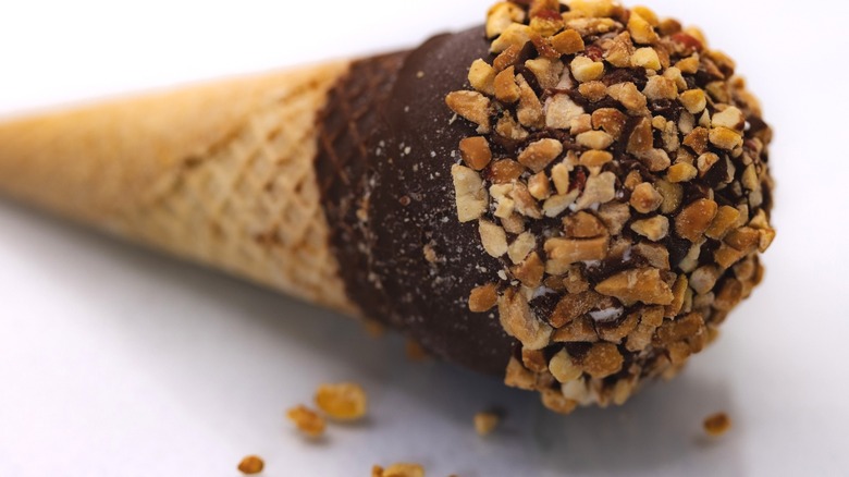 Drumstick ice cream cone