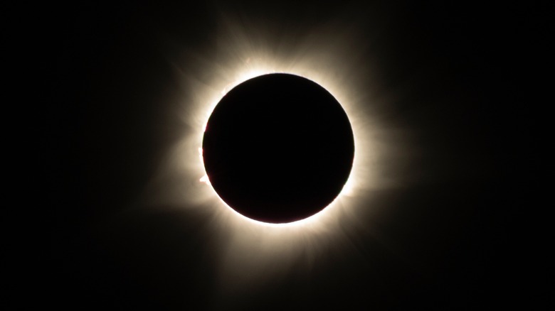 A total solar eclipse