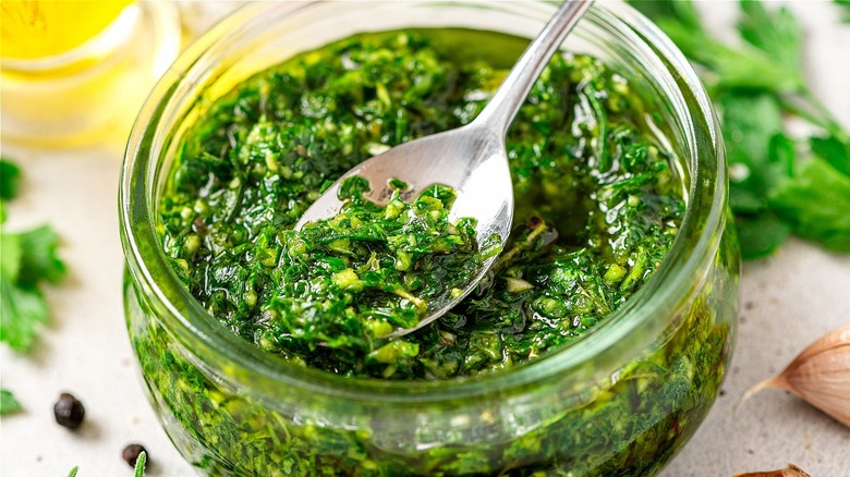 Chimichurri sauce