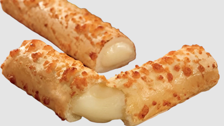 Closeup of Max cheese sticks