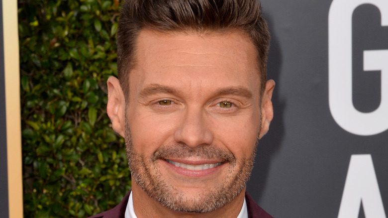 Ryan Seacrest smiling