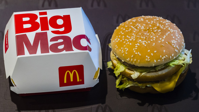 Big Mac with box