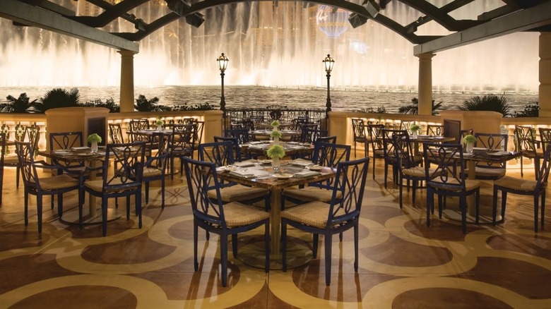 Tables at Prime Steakhouse at Bellagio