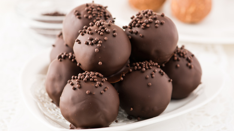 Nutella cake balls